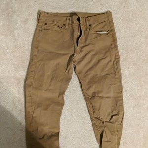 Levi's 513 32x30 Khaki Jeans